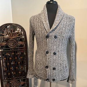 Express Double Breasted Knit Cardigan